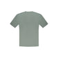 Green Cotton Men T-Shirt