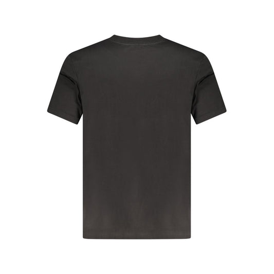 Black Cotton Men TShirt