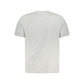 Gray Cotton Men T-Shirt