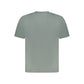 Green Cotton Men T-Shirt