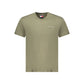 Green Cotton Men TShirt