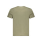 Green Cotton Men TShirt