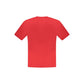 Red Cotton Men T-Shirt