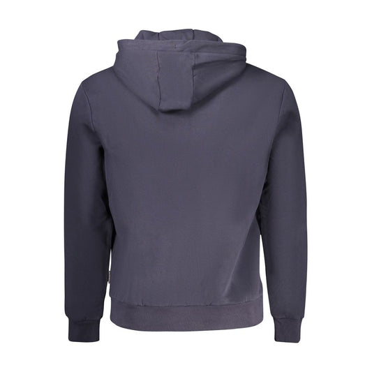 Maglione da uomo in cotone blu