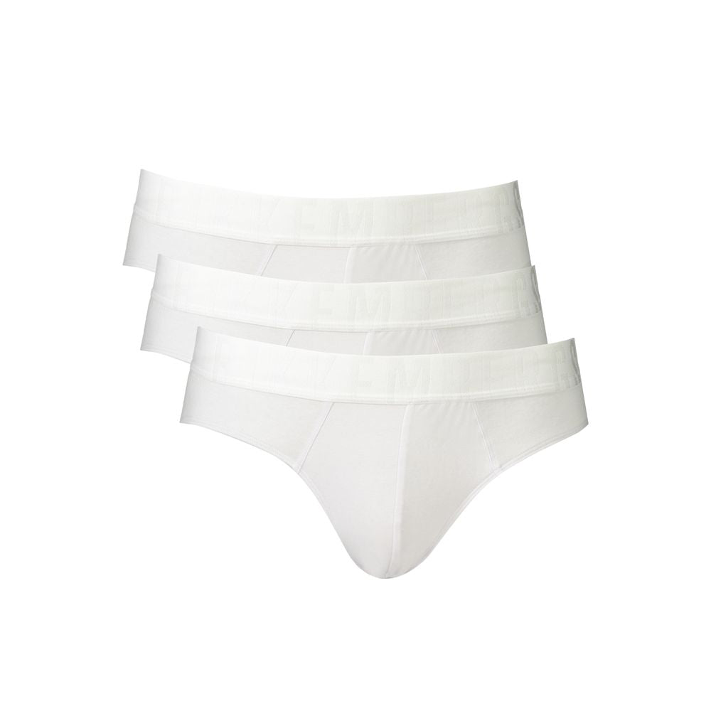 White Polyester Men Underwear