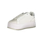 White Polyester Sneaker