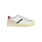 White Polyethylene Men Sneaker