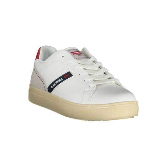 Weißer Polyethylen Herren Sneaker