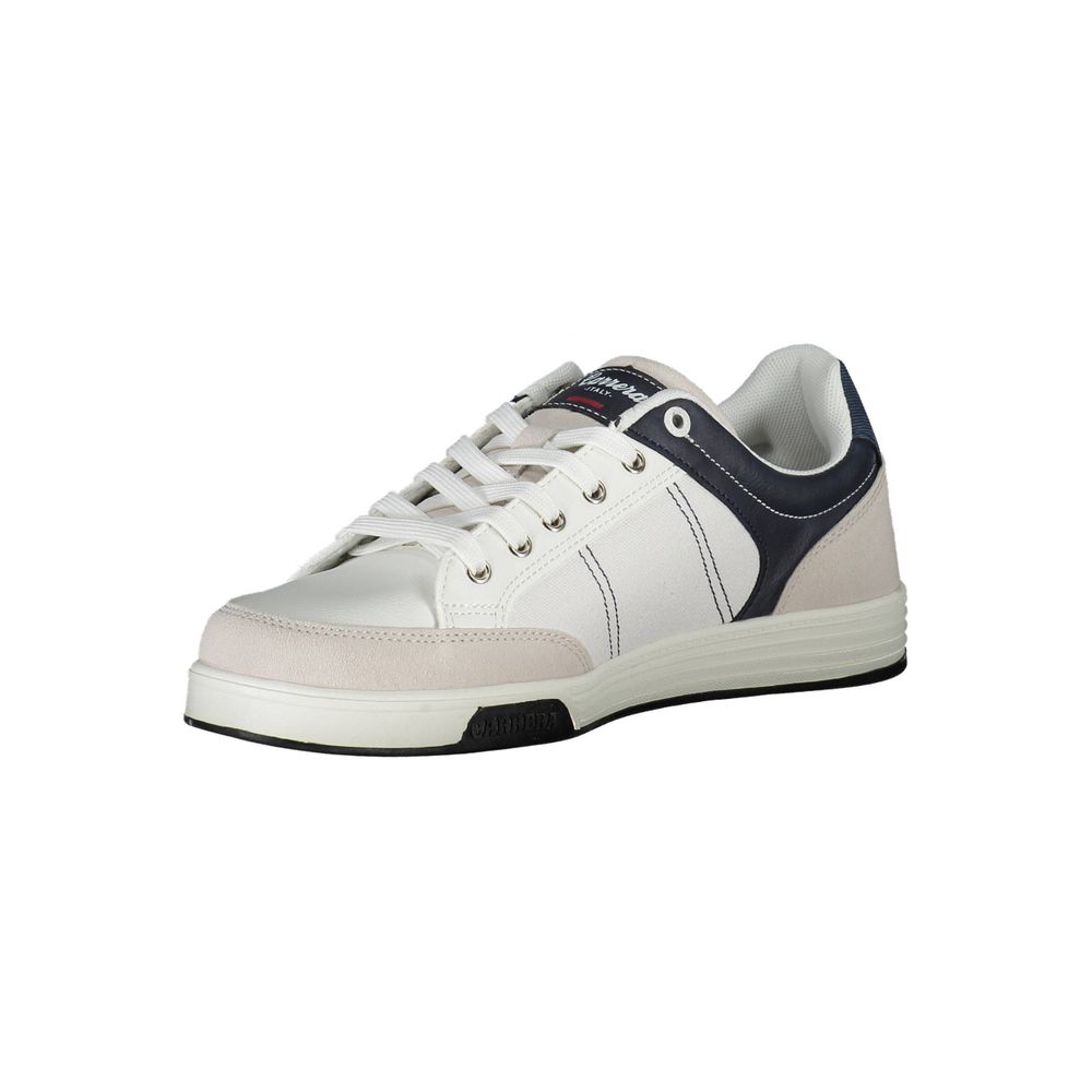 Weißer Polyethylen Herren Sneaker