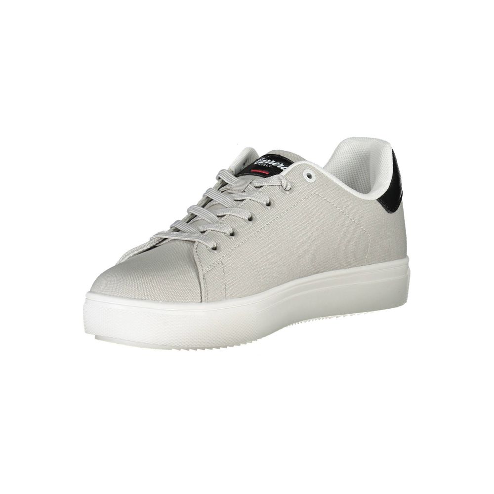 Gray Eco Leather Men Sneaker