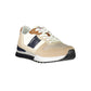 Sneaker in poliestere beige