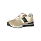 Sneaker in poliestere beige