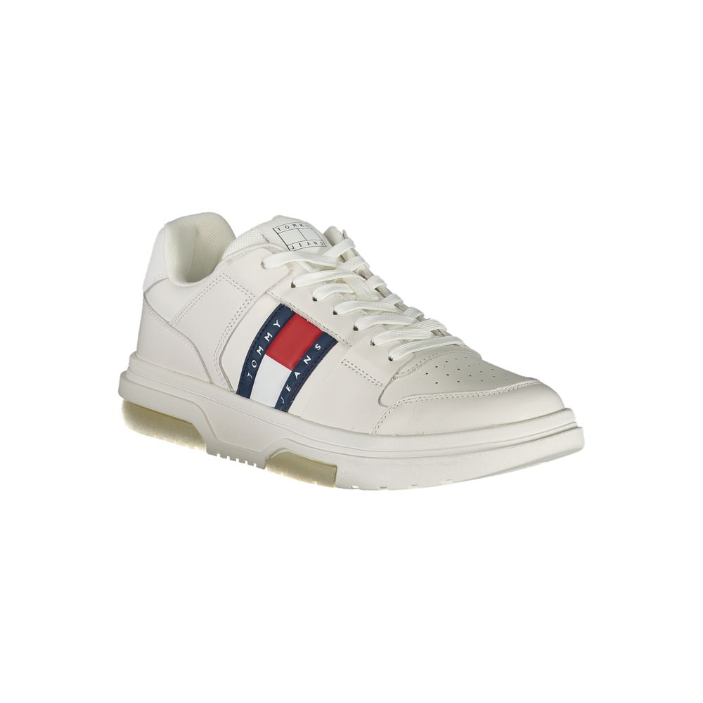 Weißer Polyethylen Herren Sneaker