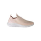 Sneaker da donna in poliestere rosa