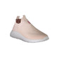 Sneaker da donna in poliestere rosa