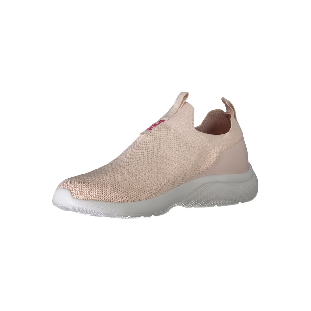 Sneaker da donna in poliestere rosa