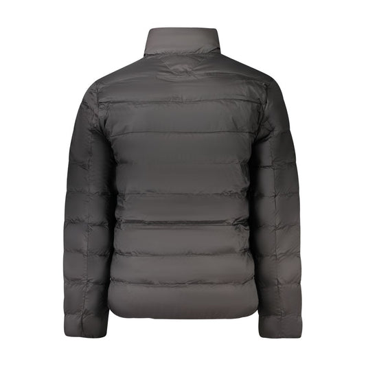 Black Polyamide Men Jacket