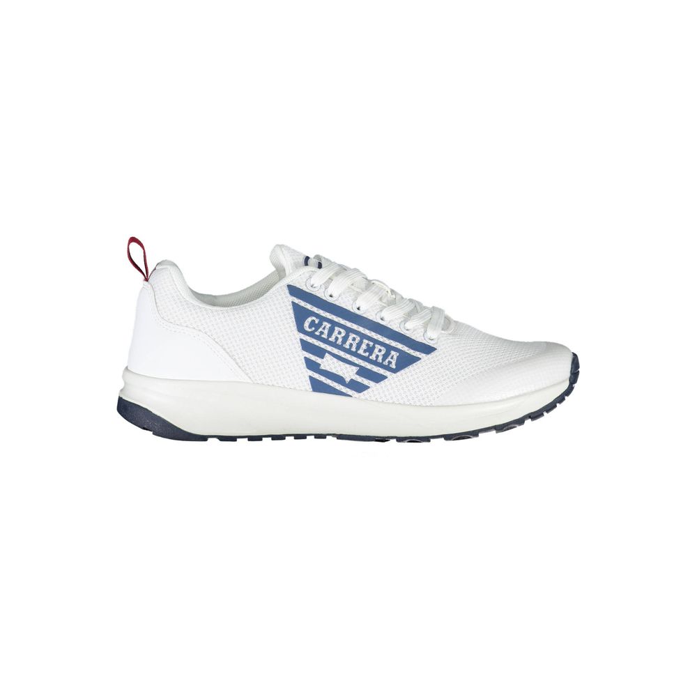 Weißer Polyethylen Herren Sneaker