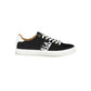 Black Polyester Men Sneaker