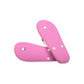 Pink Plastic Women Sandal