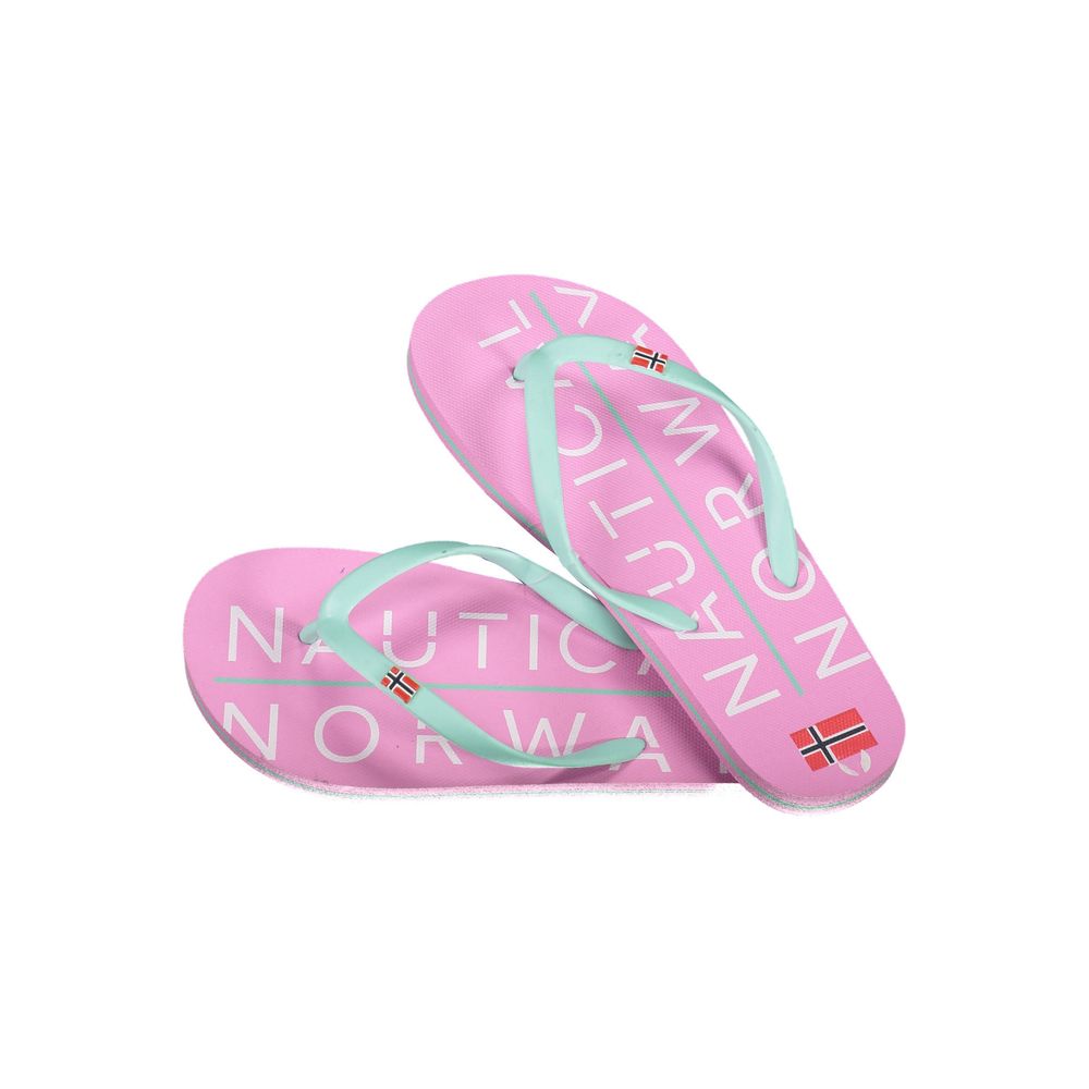 Pink Plastic Women Sandal