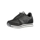 Black Polyester Women Sneaker