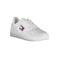 White Polyester Women Sneaker