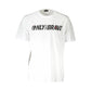 White Cotton Men T-Shirt