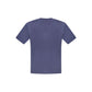 Blue Cotton Men T-Shirt