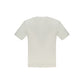 White Cotton Men T-Shirt