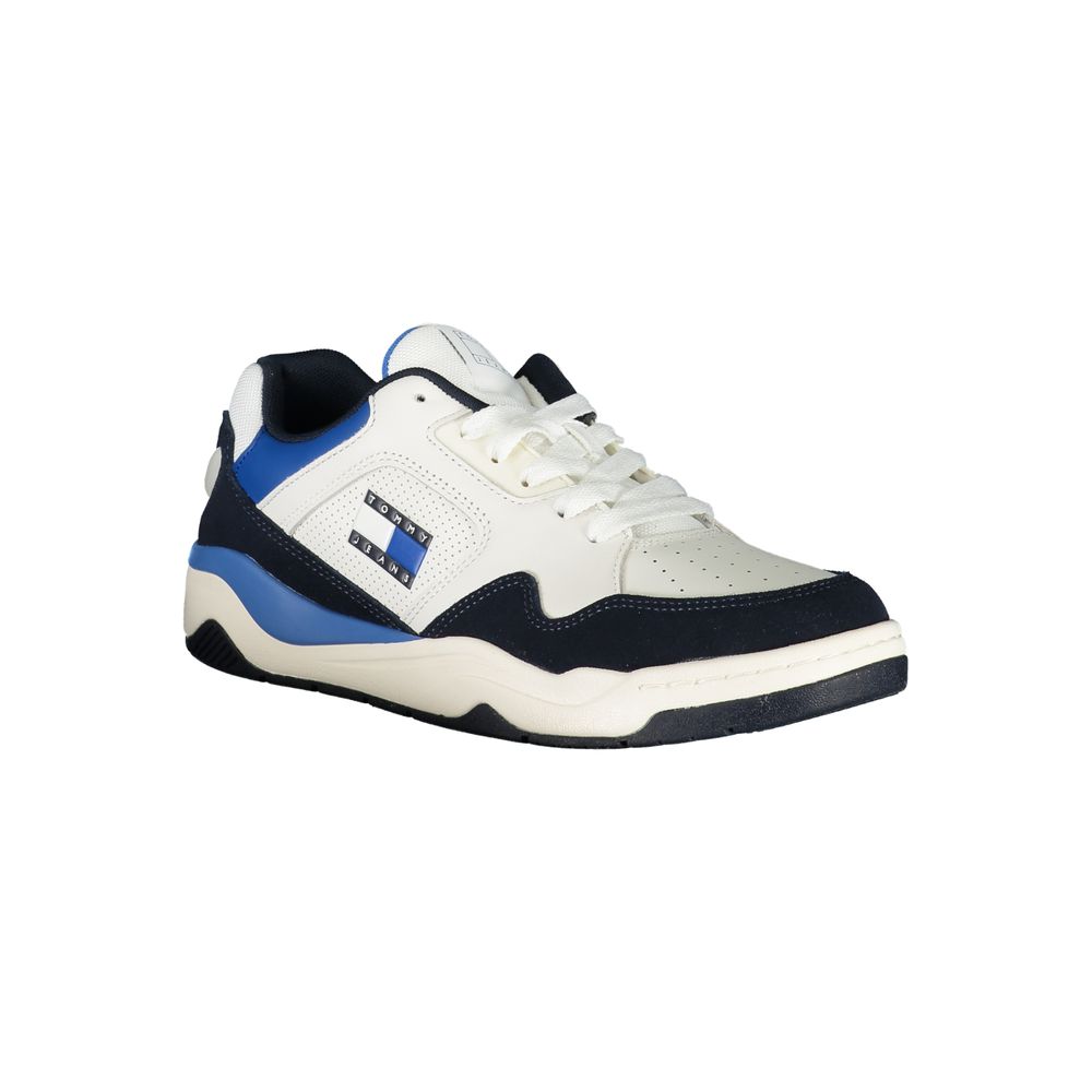 Blauer Polyester-Sneaker