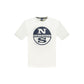 White Cotton Mens TShirt