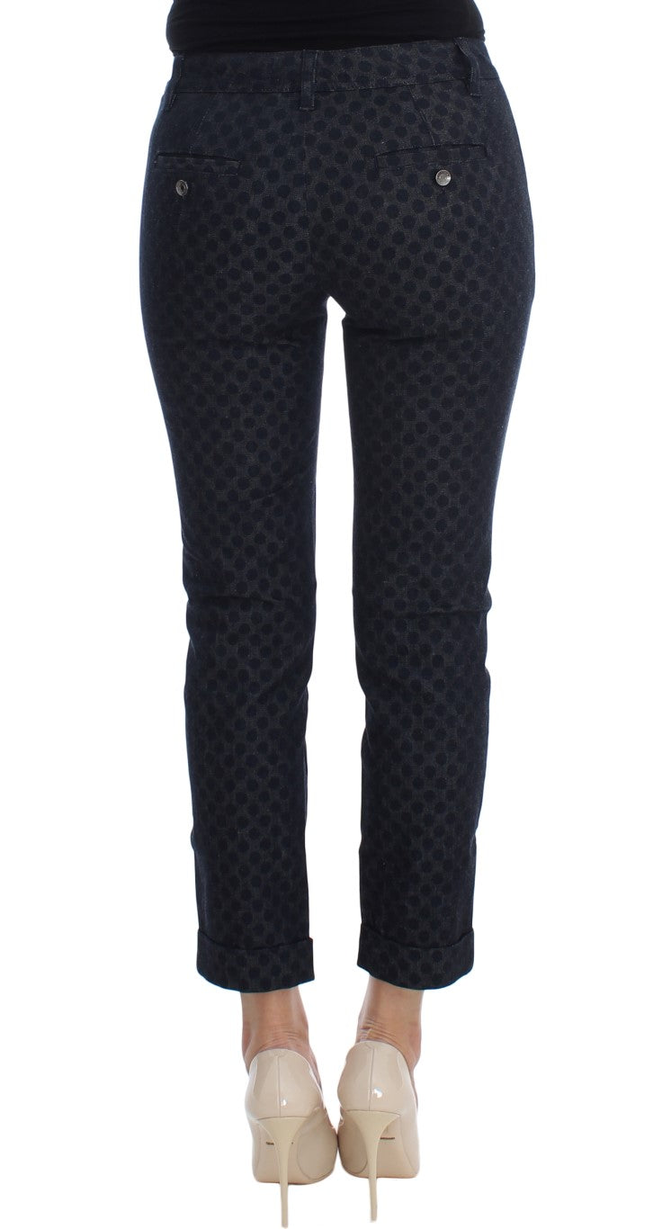 Schicke Caprijeans mit Punkten