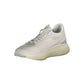 Gray Leather Men Sneaker