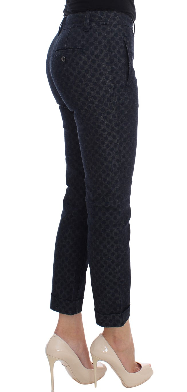 Schicke Caprijeans mit Punkten