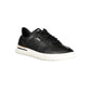 Black Leather Men Sneaker