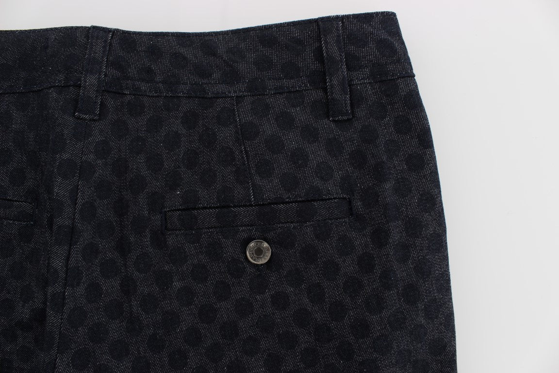 Schicke Caprijeans mit Punkten