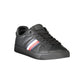 Schwarze Leder Herren Sneaker