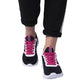 Black Polyester Women Sneaker