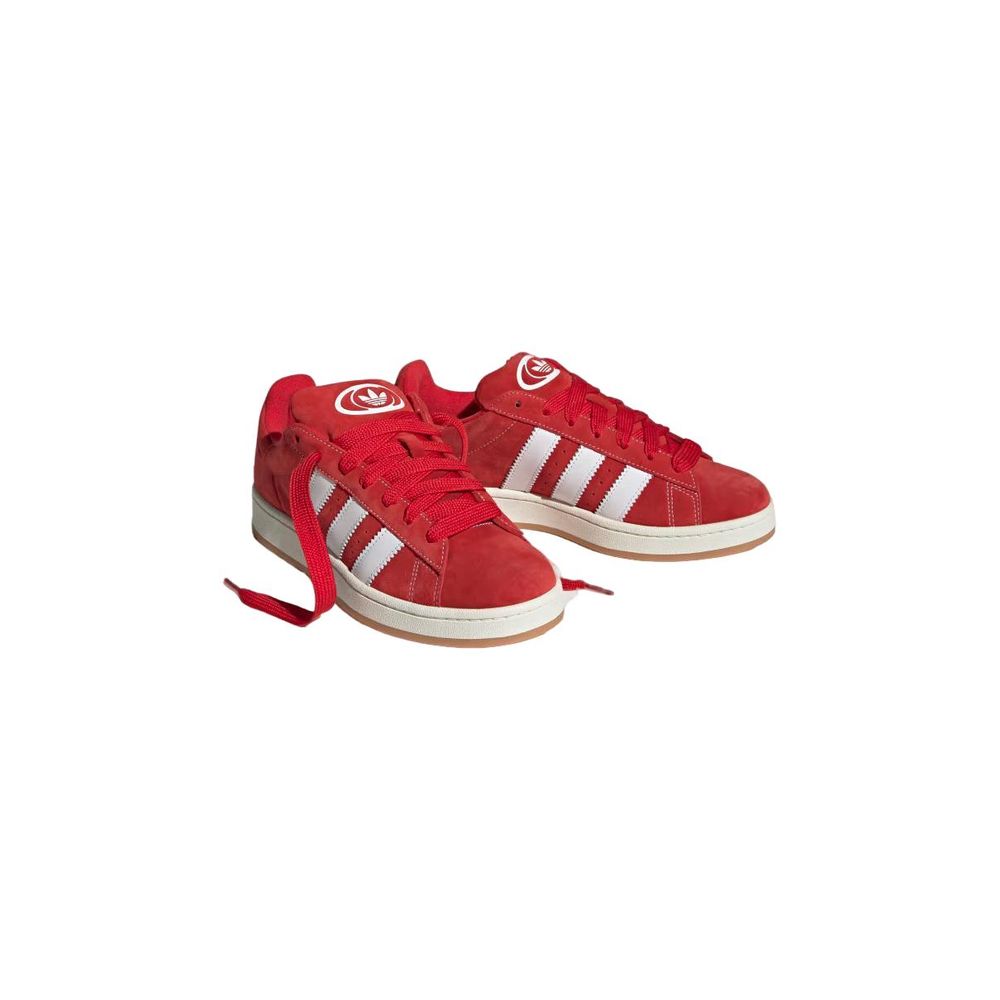 Roter Sneaker aus Polyethylen