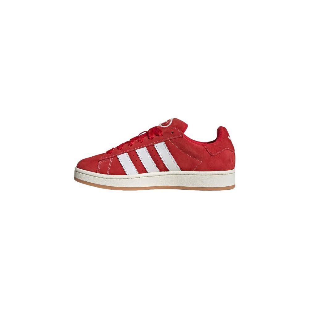 Roter Sneaker aus Polyethylen