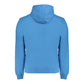 Blauer Baumwollpullover