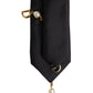 Dolce & Gabbana Black Logo Embellished Adjustable Necktie Tie