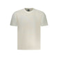 White Cotton Men T-Shirt