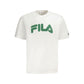 T-shirt da uomo in cotone bianco