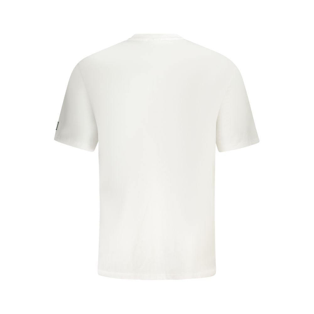 T-shirt da uomo in cotone bianco