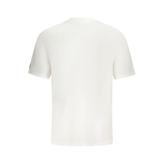 T-shirt da uomo in cotone bianco