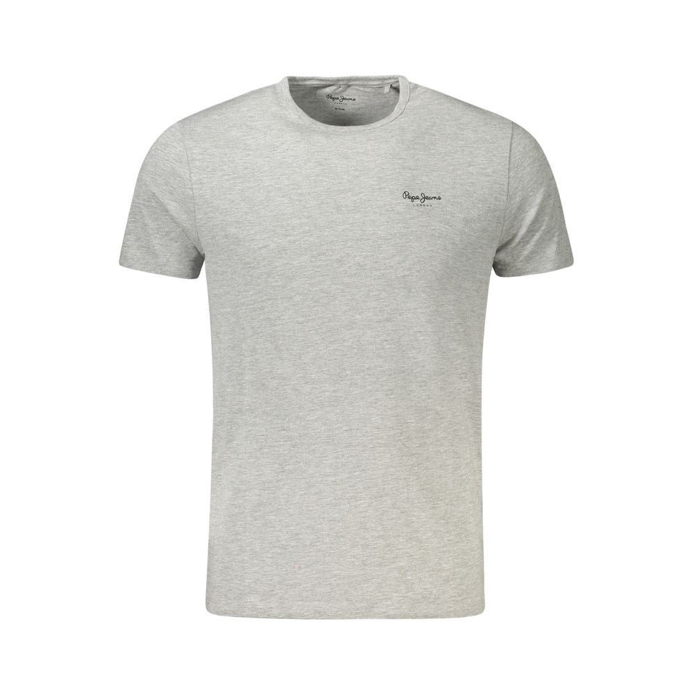 Gray Cotton T-Shirt