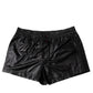 Dolce & Gabbana Black Polyester Beachwear Shorts Swimwear