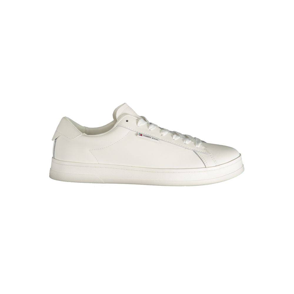 Sneaker in poliestere bianco